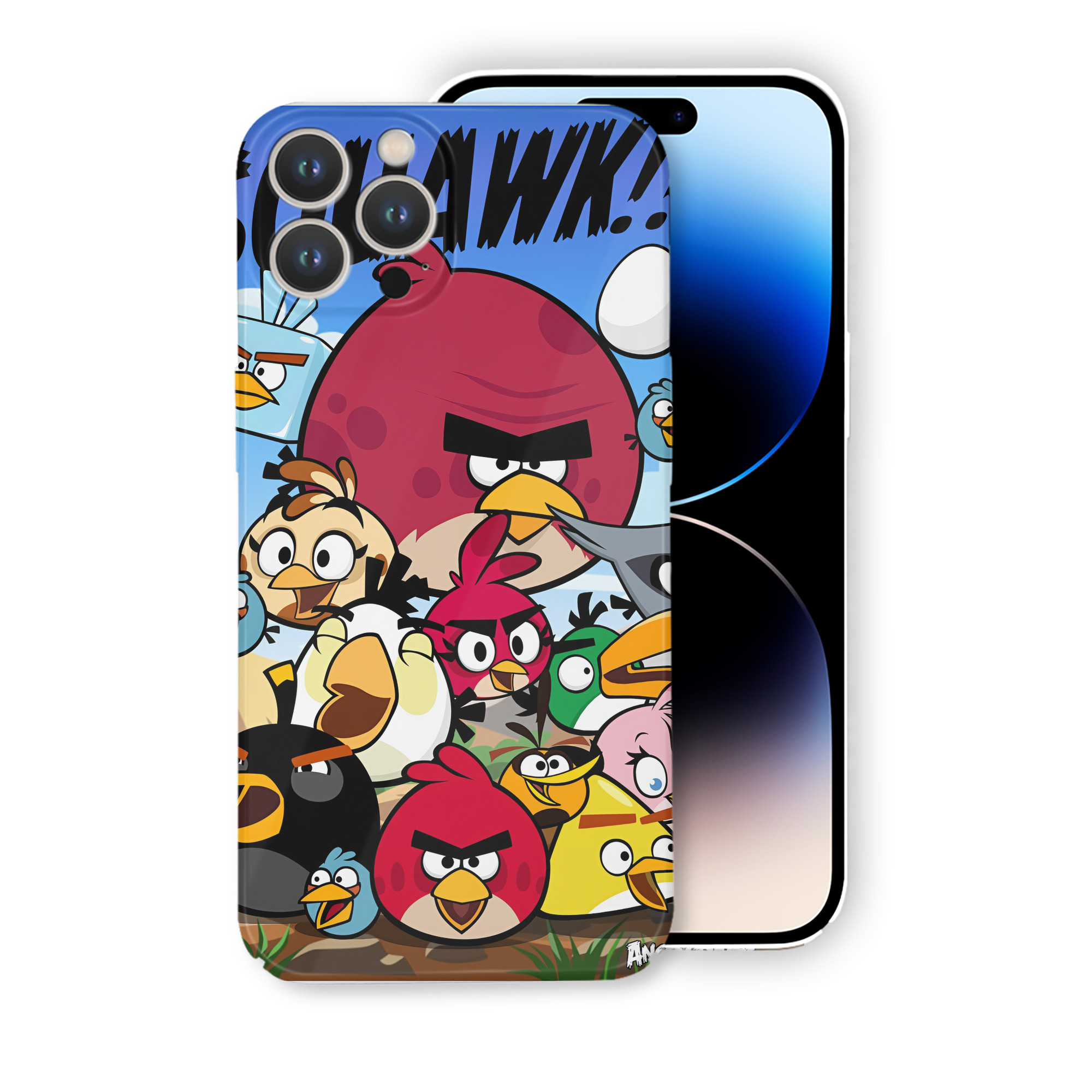 （画像用） Angry Birds アングリーバード 【iPhone 14シリーズ対応】ハードケース
